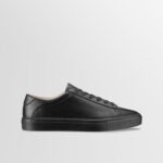 Capri Leather Sneaker in Nero