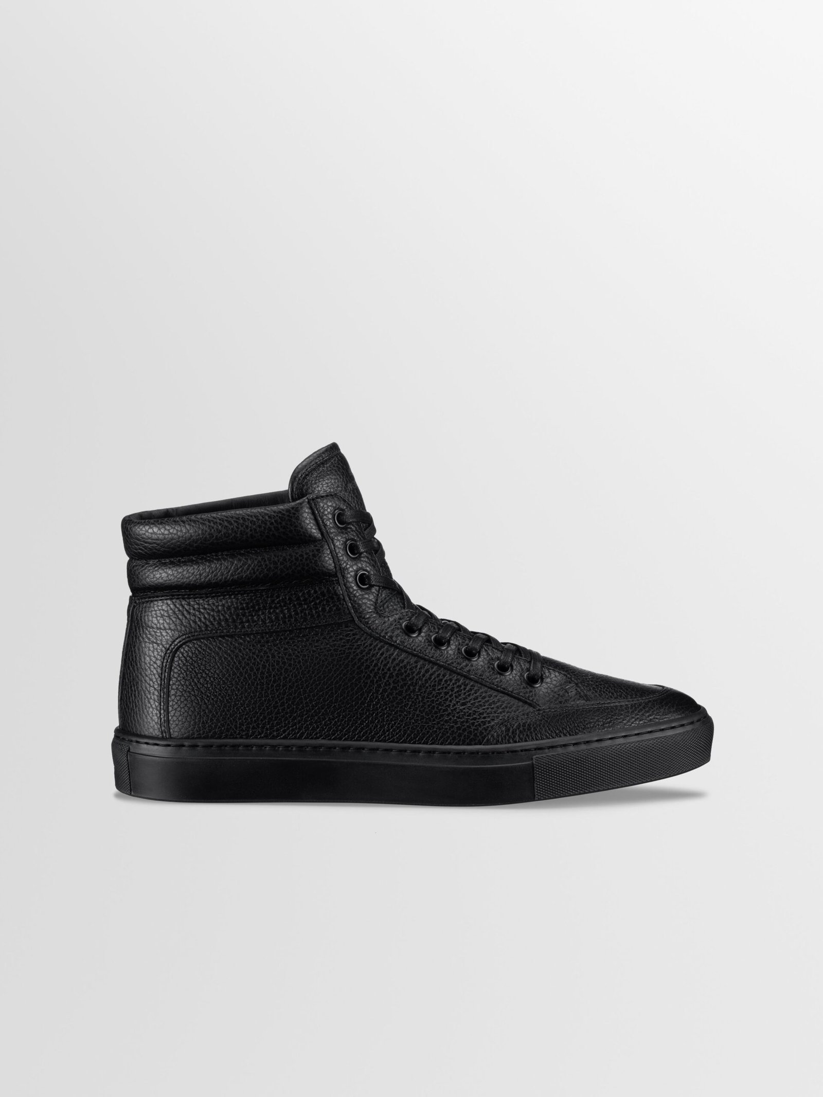 Primo-V2-nero-1 Primo Leather Sneaker in Nero - Image 1